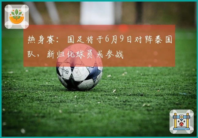 热身赛：国足将于6月9日对阵泰国队，新归化球员或参战